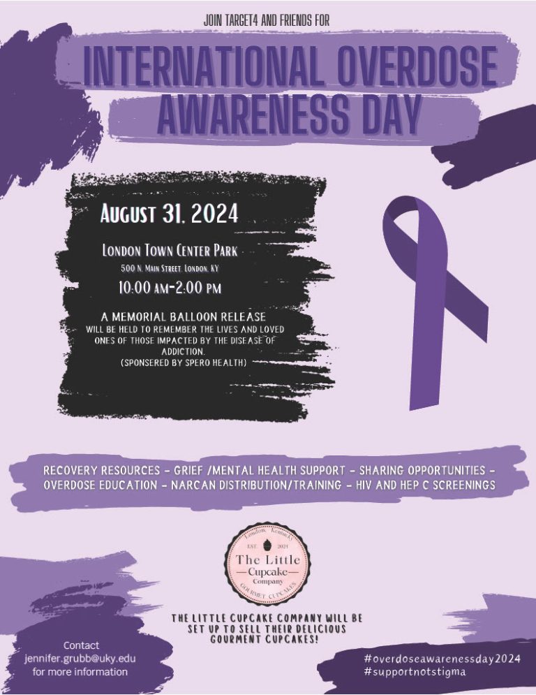 International Overdose Awareness Day – City of London, Kentucky