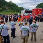 Rescue Squad Joining other Taskforces for a mission briefing